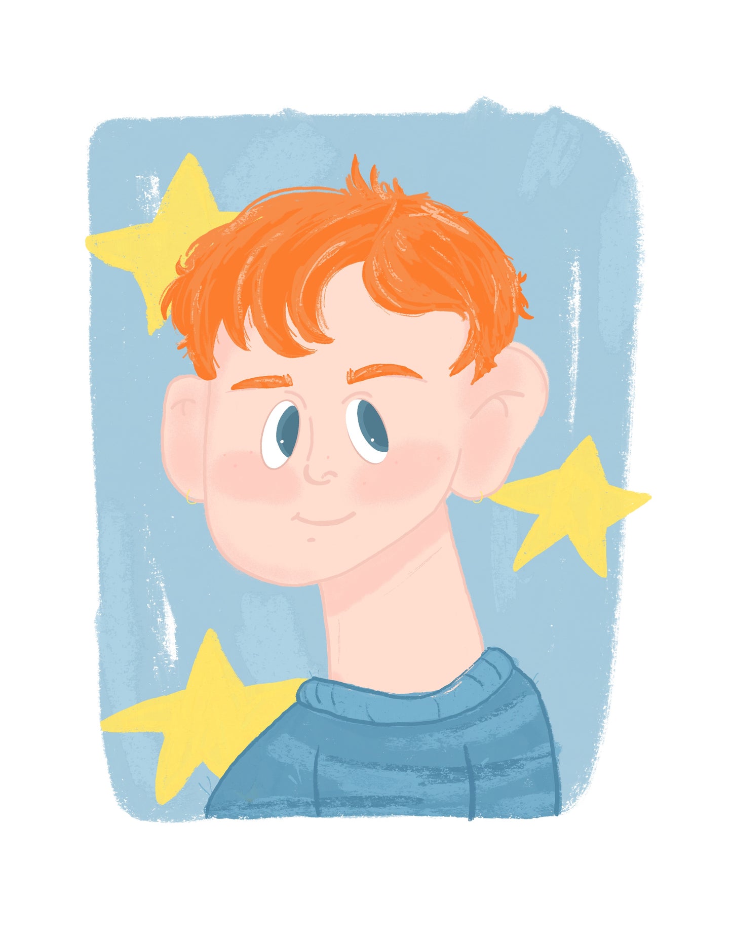 Star Boy Print
